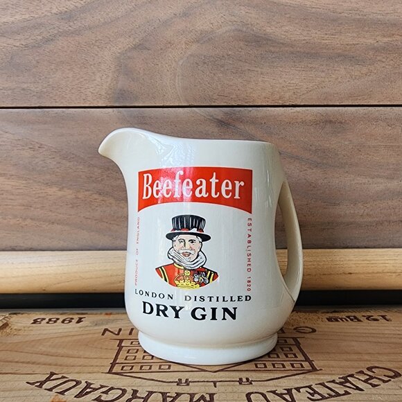 VTG BARWARE - Wade Regicor London Beefeater Extra Dry Gin Water Jug - Picture 1 of 5